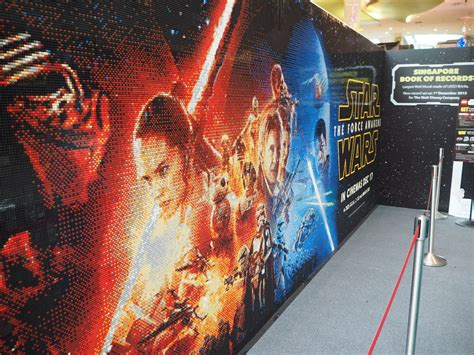 Lego Wall Mural - The Force Awakens | A very large wall mura… | Flickr