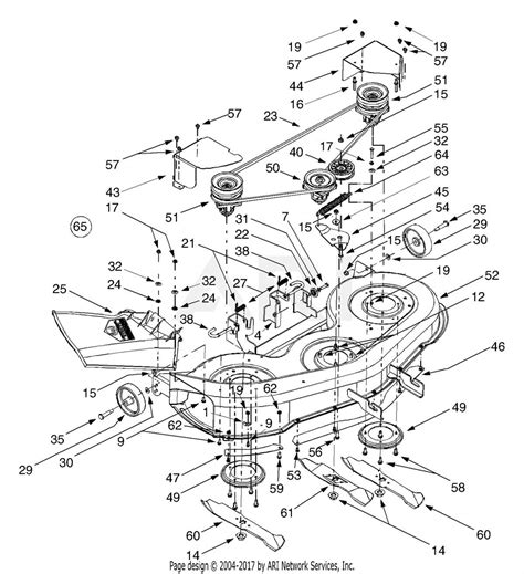 Cub cadet rzt 50 deck diagram