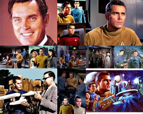 Jeffrey Hunter (1926–1969) // "Cpt. Pike" `The Cage´ [Star Trek TOS,pilot episode] | Star trek ...