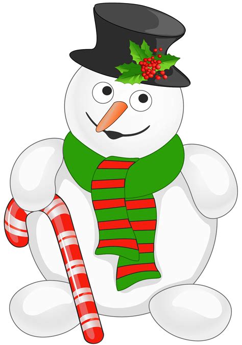 Snowman PNG Clipart - PNG Mart