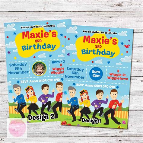 The Wiggles Birthday Printable Invitation The Wiggles Wiggles Birthday, Birthday Printables ...