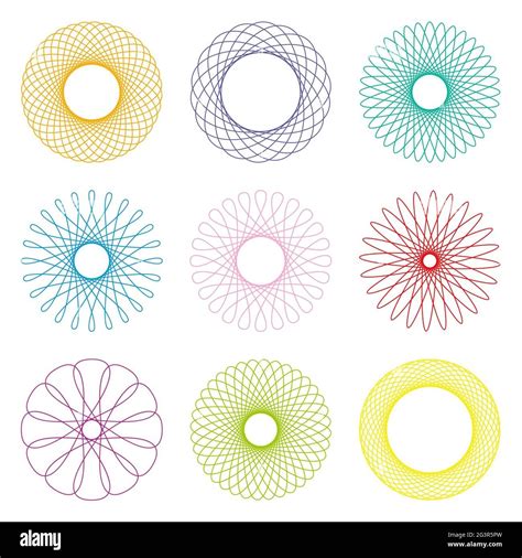 Spirograph patterns - 67 photo