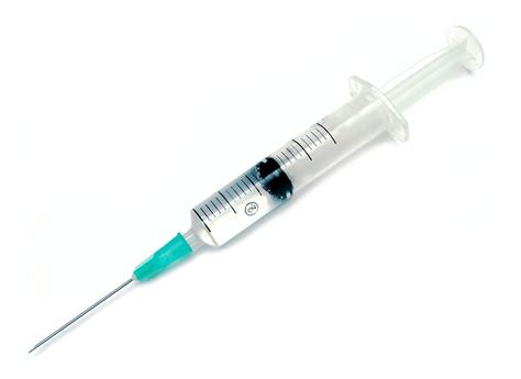 syringe with fluid - The Observation Deck