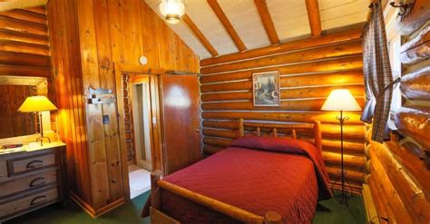 Rustic Log Cabins | Chico Hot Springs Resort & Day Spa Chico Hot Springs, Spring Resort, Bed ...