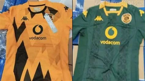 PHOTOS: Kaizer Chiefs New Kit made by kappa leaked jerseys for all 16 clubs