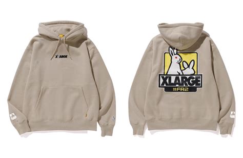 XLARGE×FR2コラボパーカー エクストララージ