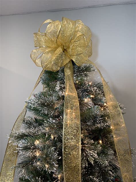 30+ Christmas Ribbon Tree Toppers – HomeDecorish