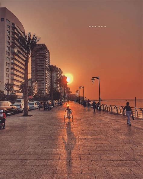 Magical sunset view in #Beirut By @z.el.khatib.photography # ...