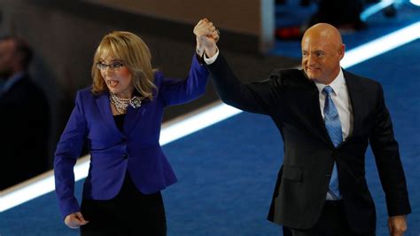 Gabby Giffords' astronaut husband Mark Kelly to run for US Senate eight years after shooting ...