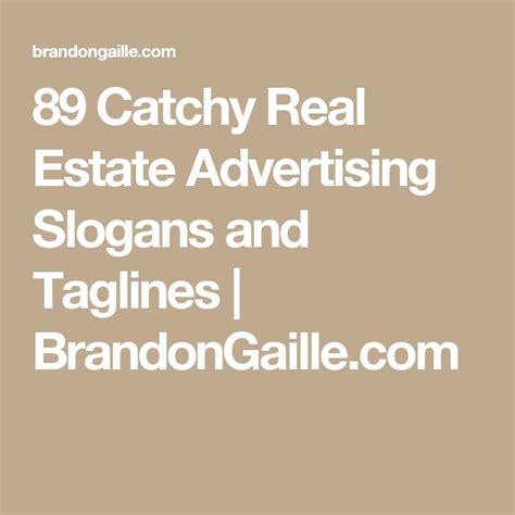 Best 25+ Real estate slogans ideas on Pinterest | Real estate marketing, Real estate uk and ...