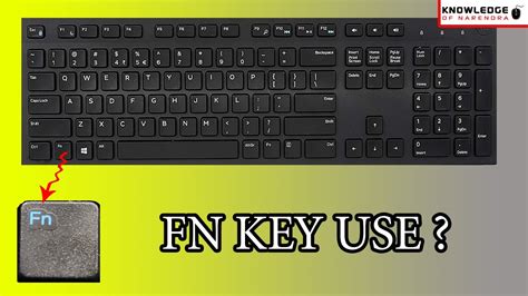 Fn key Keyboard Use | Keyboard One Key Two Characters How To Use | Keyboard Extra button How To ...