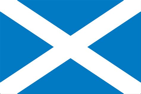 SCOTLAND FLAG w/CROSS - Liberty Flag & Banner Inc.