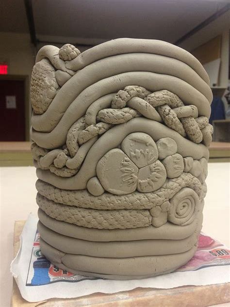 Coil pot. | Art Room- Clay | Pinterest | Awesome, Summer and Twists