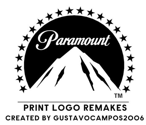 Paramount Pictures Print logo remakes by GustavoCampos2006 on DeviantArt