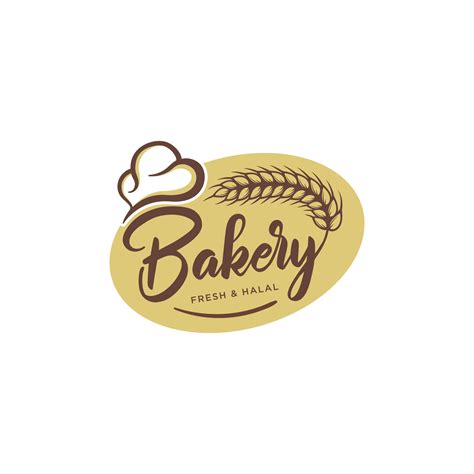 Vintage retro classic bakery bake shop label sticker logo design ...