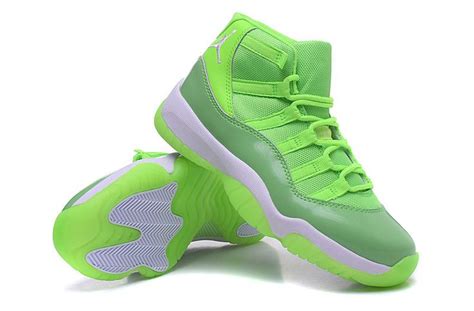 Cheap Air Jordan 11 GS Neon Green Lime Green For Sale | Air jordans ...