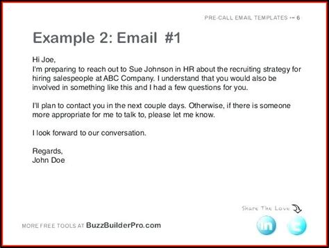 Cold Call Email Template For Job - Template 1 : Resume Examples #Pw1gWJR1YZ