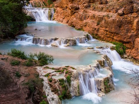 How to Reach the Waterfalls of Havasu Creek - MountainZone