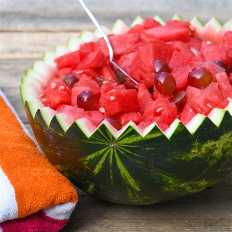 Easy Watermelon Fruit Bowl for Parties & BBQs | Create. Play. Travel.