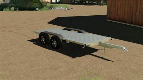 FS19 Car trailer v1.0.0.0 - FS 19 Trailers Mod Download