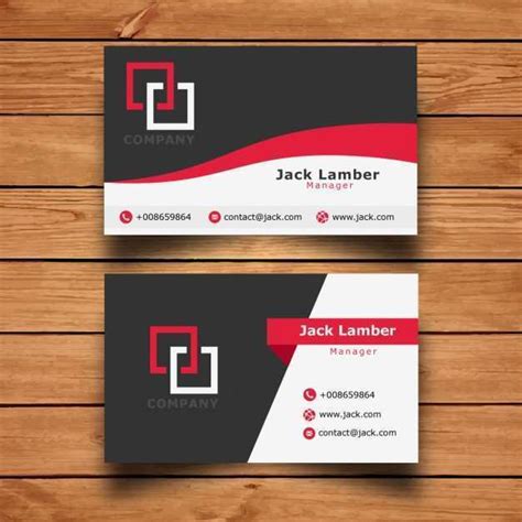 40 Standard Name Card Sample Template PSD File with Name Card Sample Template - Cards Design ...