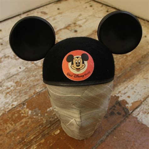 Vintage Mickey Mouse Hat Mickey Mouse Ears Mouseketeer