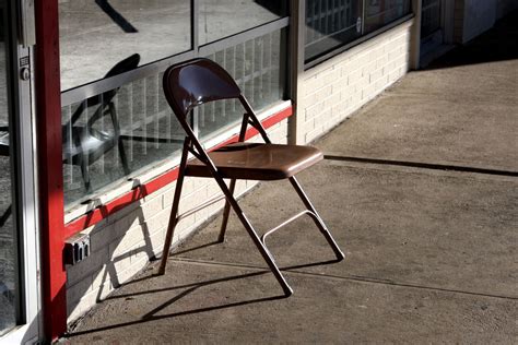 Free picture: metal chair, outdoor, furniture