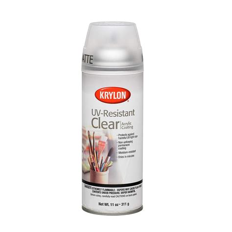 Uv-resistant Clear Matte Coating Varnish Sealant Krylon K01309 Gallery ...