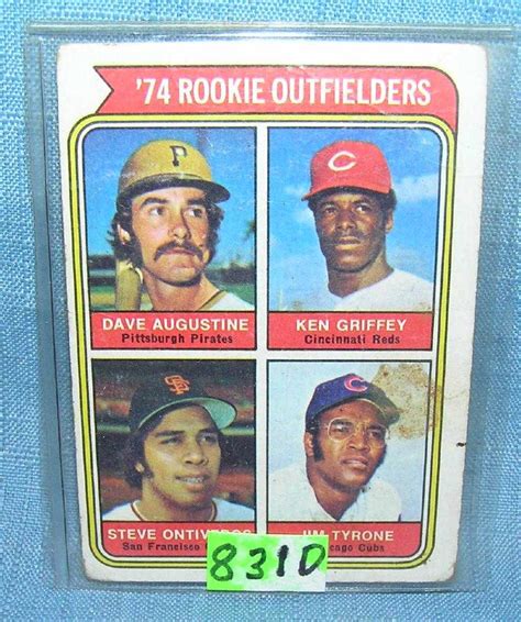 Ken Griffey Sr. rookie baseball card