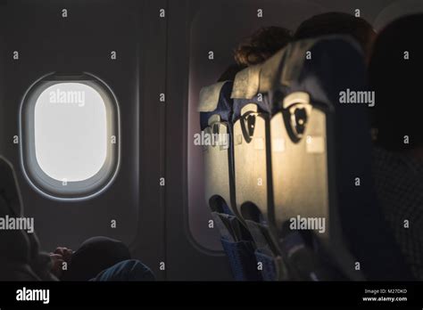 Airplane cabin window hi-res stock photography and images - Alamy