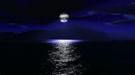 Night Wallpaper: Night Sea Wallpaper