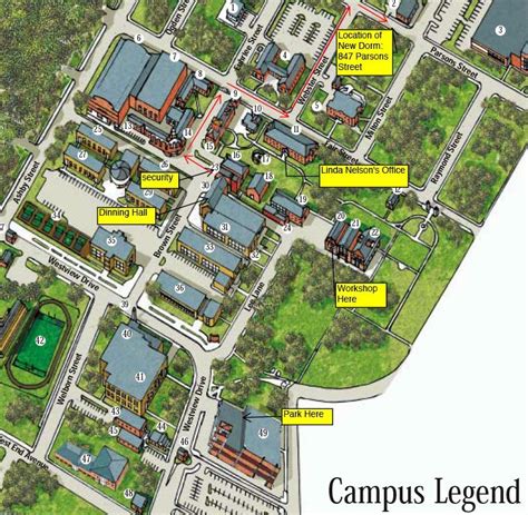 Morehouse College Campus Map - Draw A Topographic Map