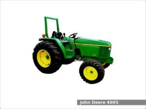 John Deere 4005 compact utility tractor: review and specs - Tractor Specs