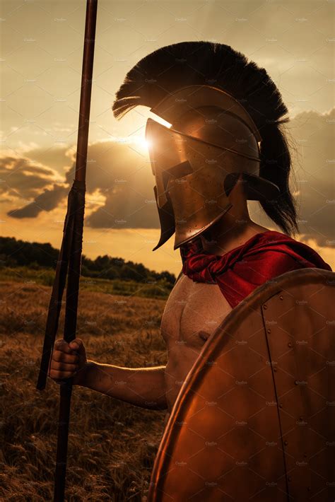 Spartan warrior | High-Quality People Images ~ Creative Market