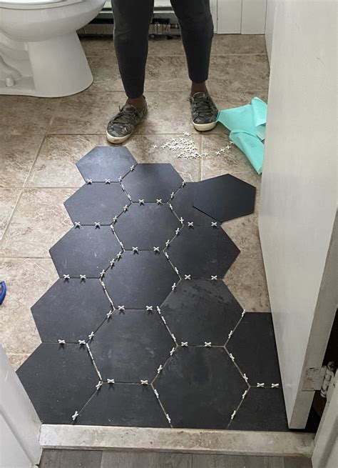 How to install peel and stick tile over prep vinyl flooring - cashluli