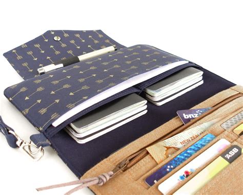 Family Passport Wallet, Travel Document Holder, Holds Multiple ...