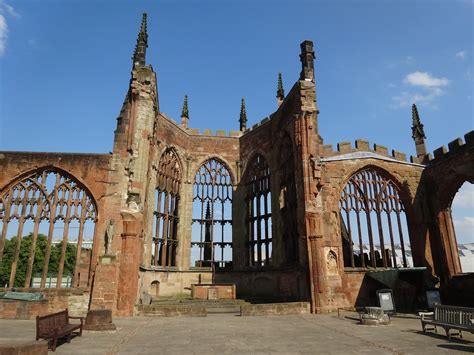 Coventry: Cathedral Ruins | St Michael's Cathedral was large… | Flickr