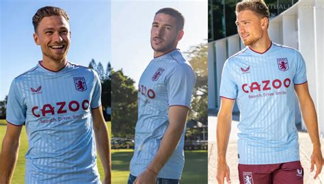 Aston Villa 2022/23 Castore Away Kit - FOOTBALL FASHION