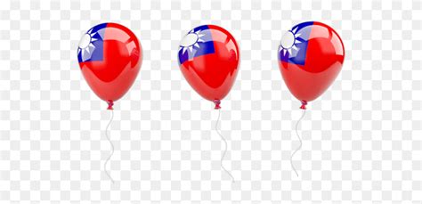 Taiwan Flag Emoji - Australia Flag In Balloon, HD Png Download ...