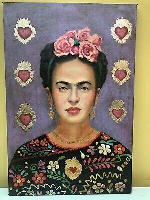 Frida Kahlo A Collection Of 100 Paintings FOR SALE! - PicClick