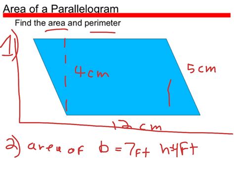 Perimeter Of A Parallelogram Formula