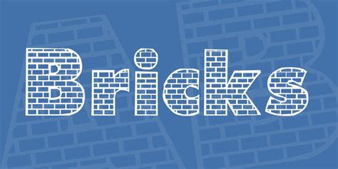 Bricks Font - All Free Fonts