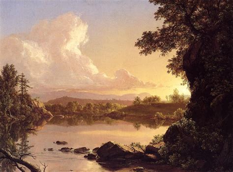 Frederic Edwin Church | Hudson River School | Hudson river school, Creek art, New york painting