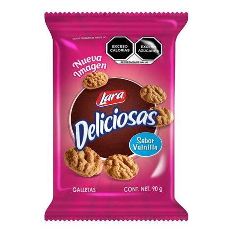 Galletas Lara Deliciosas Vainilla 90 g | Walmart