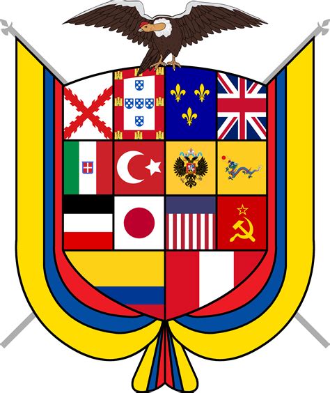 Coat of arms of Ecuador (if was colonized by Super by MichaelBarboto on ...