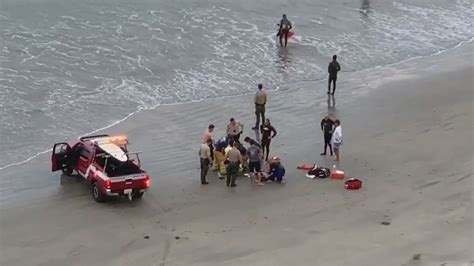 Shark attack at beach in Encinitas leaves 13-year-old boy hospitalized - ABC7 San Francisco