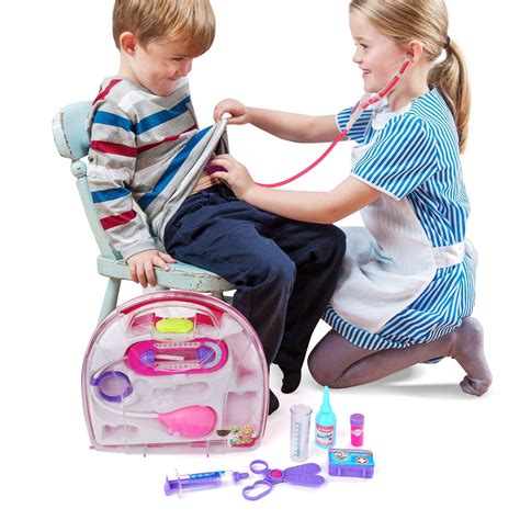 Wistoyz Pretend Play set, Doctor Educational Playset Toys Birthday Gift for Toddler Boys Girls ...