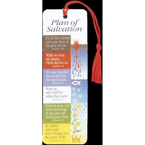 Plan Of Salvation Bookmark – St. Anthony's Catholic Gift Shop