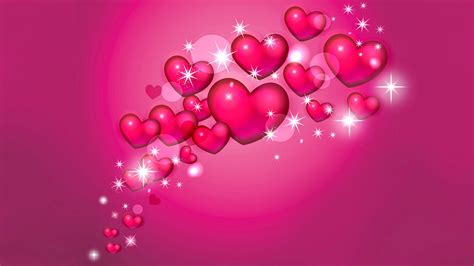 Pink Heart Wallpapers - Top Free Pink Heart Backgrounds - WallpaperAccess