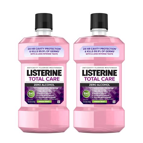 Listerine Smart Rinse Kids Alcohol-Free Anticavity Sodium Fluoride ...